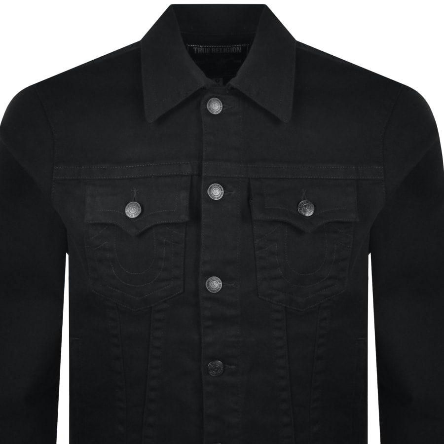 True Religion Trucker Jacket Black